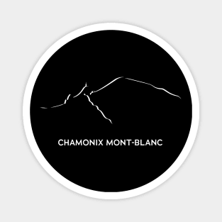 Mont Blanc 4810m Magnet